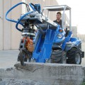 Multione-cutter-crusher for mini excavator