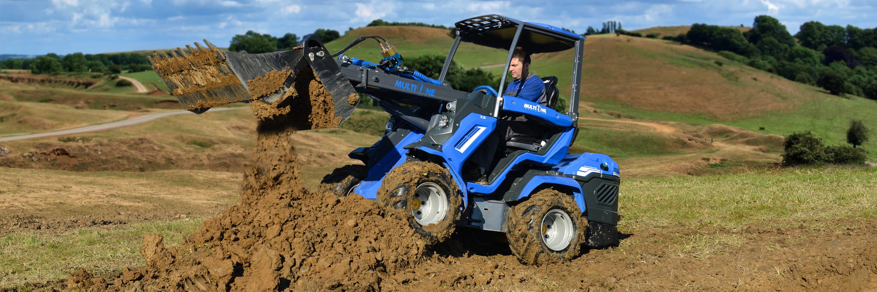 Articulated Compact Mini Wheel Loader