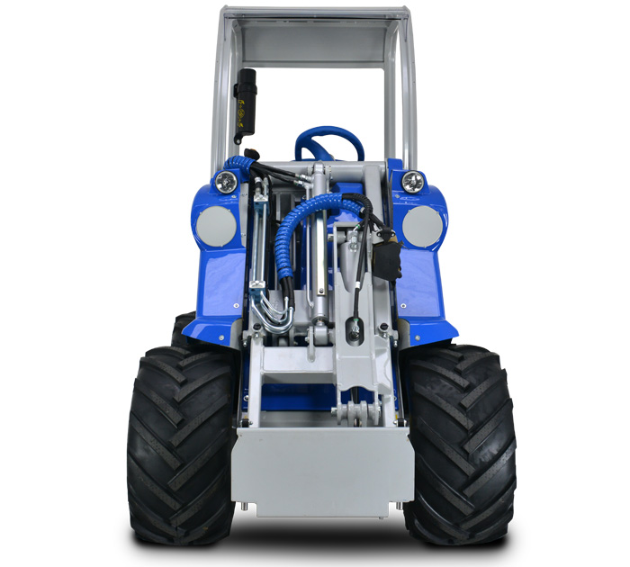 Compact Articulated Mini Loader front