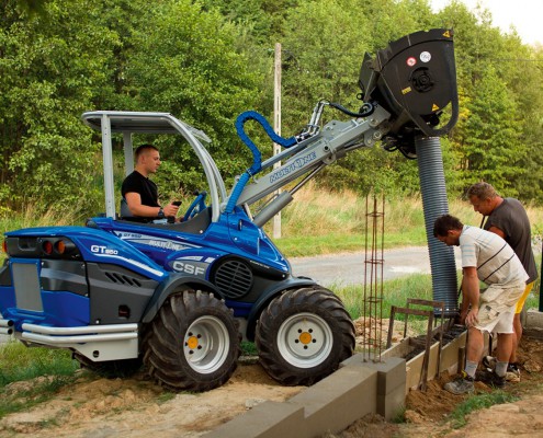 MultiOne Mini loader GT950 with mixing bucket