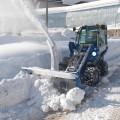 Multione-snow-blower for mini excavator