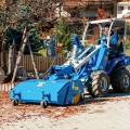 MultiOne mini loader S630 with sweeper